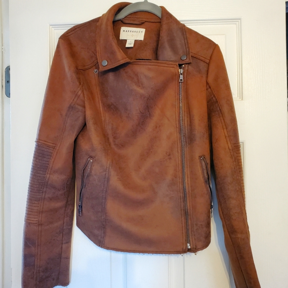 Gent Used Soft leather moto jacket